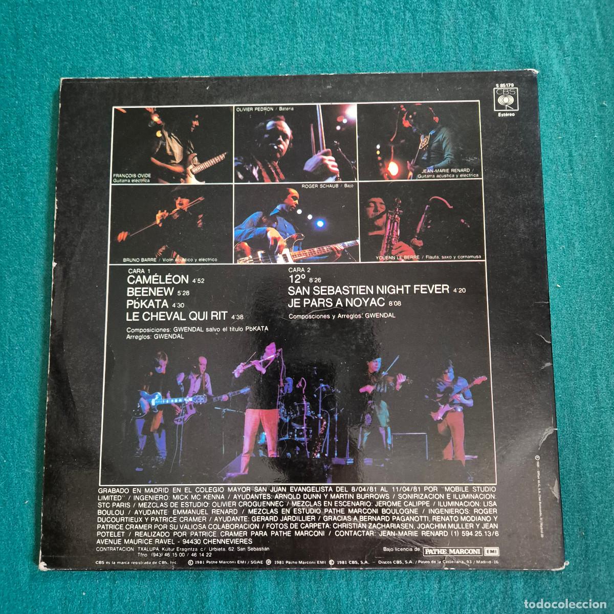 Discos de vinilo: Comprar Gwendal - En Concert (Todas las versiones) - Foto 2