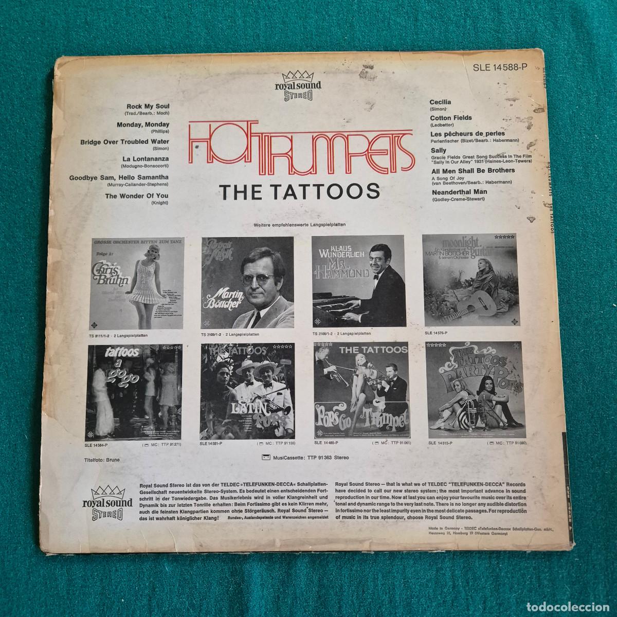 Discos de vinilo: The Tattoos &ndash; Hot Trumpets - Foto 2