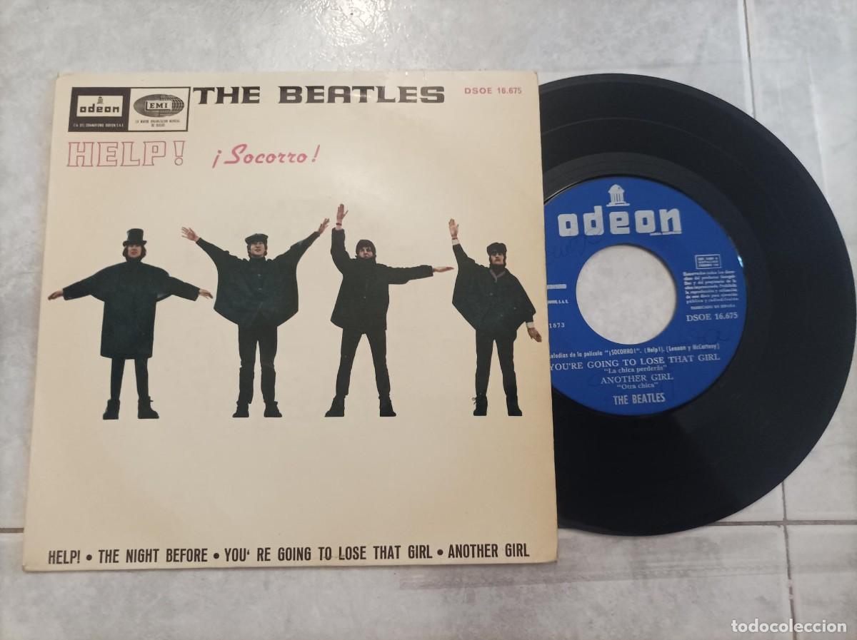 Discos de vinilo: The Beatles Help ep original