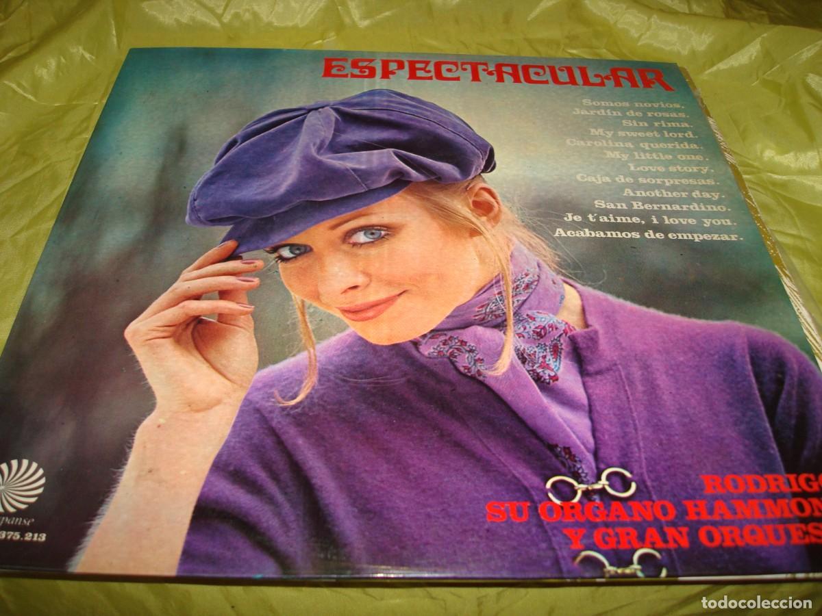 Discos de vinilo: ESPECTACULAR. RODRIGO , SU ORGANO HAMMOND Y ORQUESTA. EXPANSE, 1971. IMPECABLE (#)