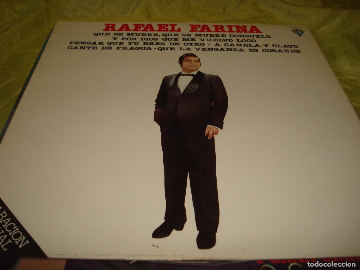 Discos de vinilo: RAFAEL FARINA. POR DIOS QUE ME VUELVO LOCO Y OTRAS. ABANICO, 1978. IMPECABLE