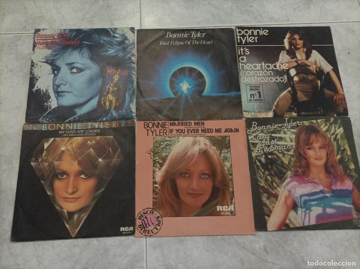 Discos de vinilo: Bonnie Tyler lote singles