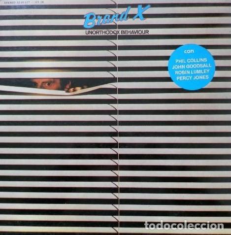 Discos de vinilo: Brand X, Unorthodox Behaviour - LP