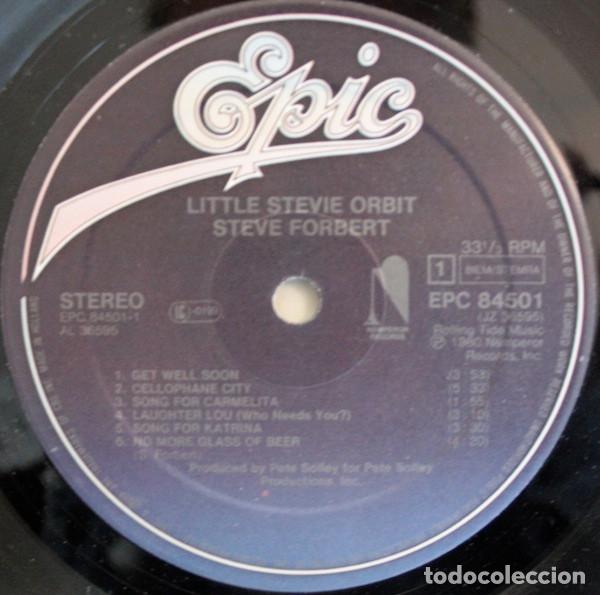 Discos de vinilo: Steve Forbert, Little Stevie Orbit - LP - Foto 2