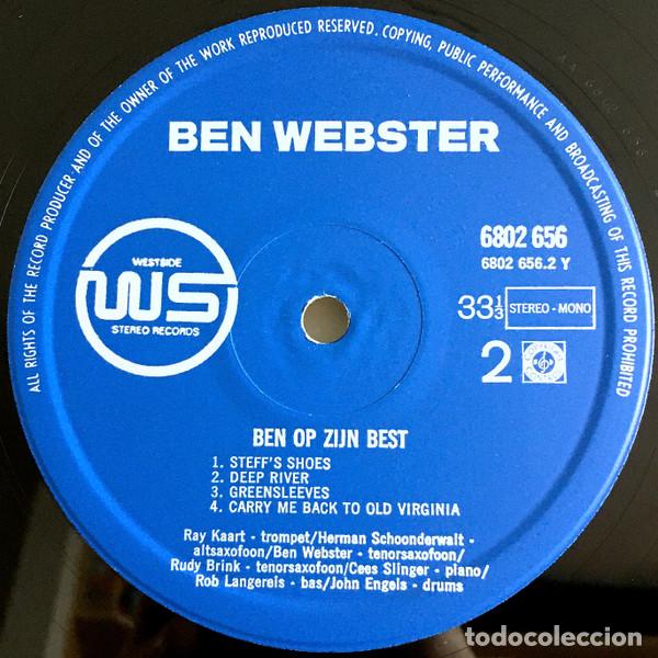 Discos de vinilo: Ben Webster, Ben Op Zijn Best - LP - Foto 3