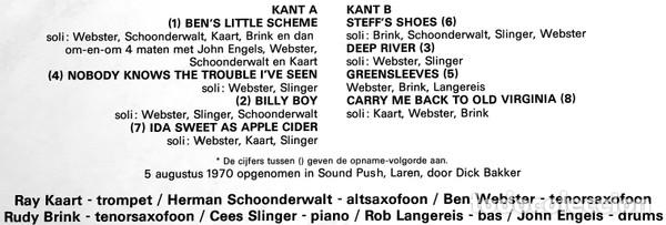Discos de vinilo: Ben Webster, Ben Op Zijn Best - LP - Foto 6