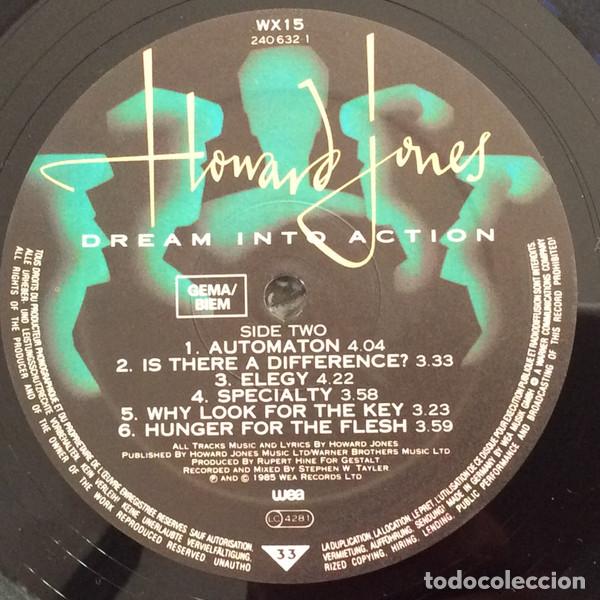 Discos de vinilo: Howard Jones, Dream Into Action - LP - Foto 4