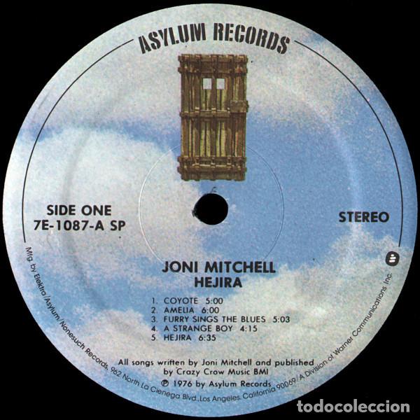 Discos de vinilo: Joni Mitchell, Hejira - LP - Foto 5