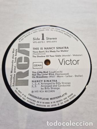 Discos de vinilo: Nancy Sinatra, This Is Nancy Sinatra - LP - Foto 2