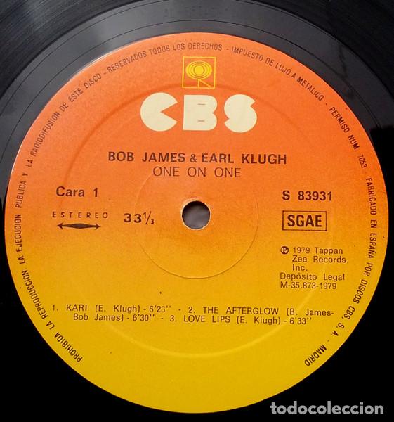Discos de vinilo: Bob James & Earl Klugh, One On One - LP - Foto 4