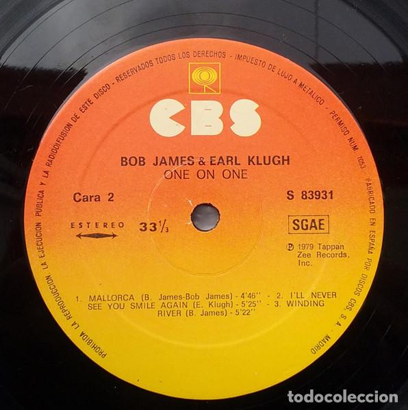 Discos de vinilo: Bob James & Earl Klugh, One On One - LP - Foto 5