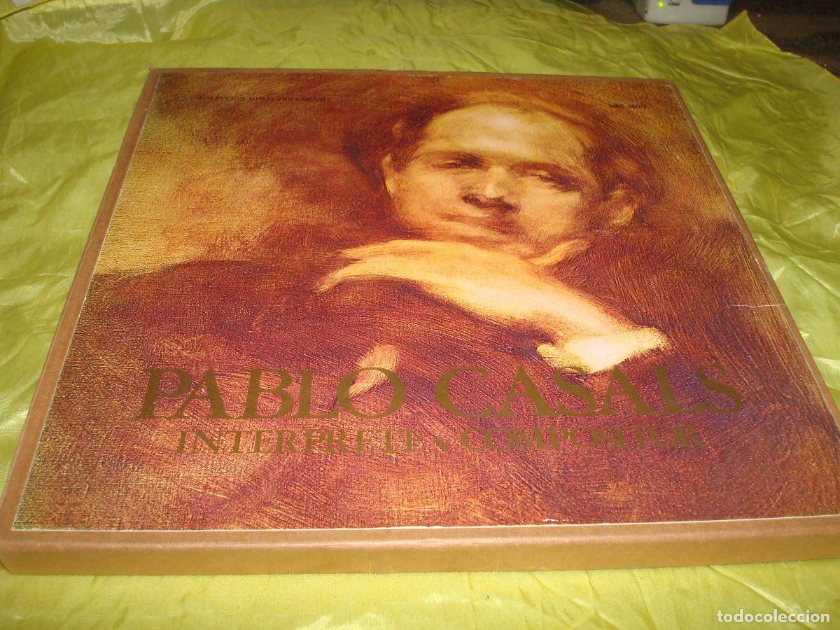 Discos de vinilo: PABLO CASALS. I CENTENARIO NACIMIENTO. CAJA CON 3 LP&acute;S. MEC, 1976. IMPECABLE