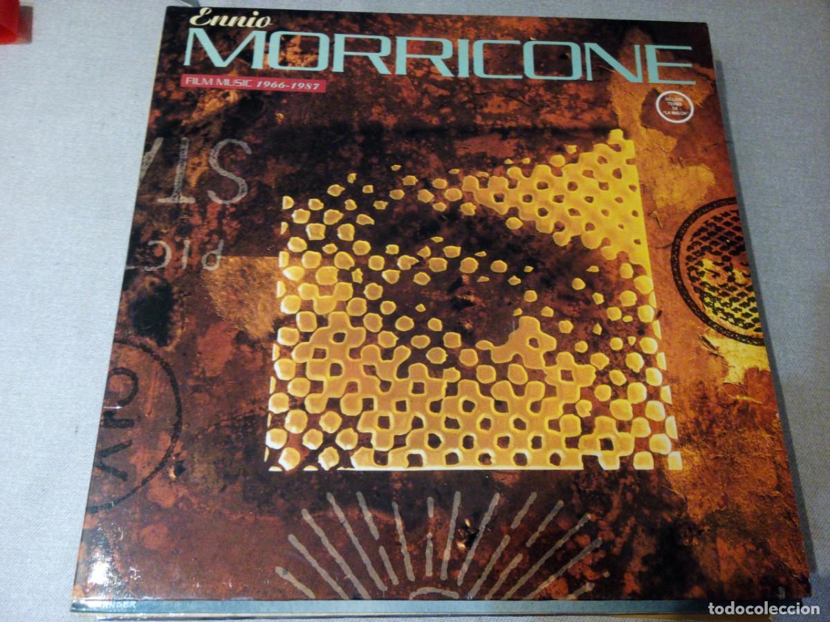 Discos de vinilo: ENNIO MORRICONE FILM MUSIC 1966-1987 DOBLE VINILO GATEFOLD