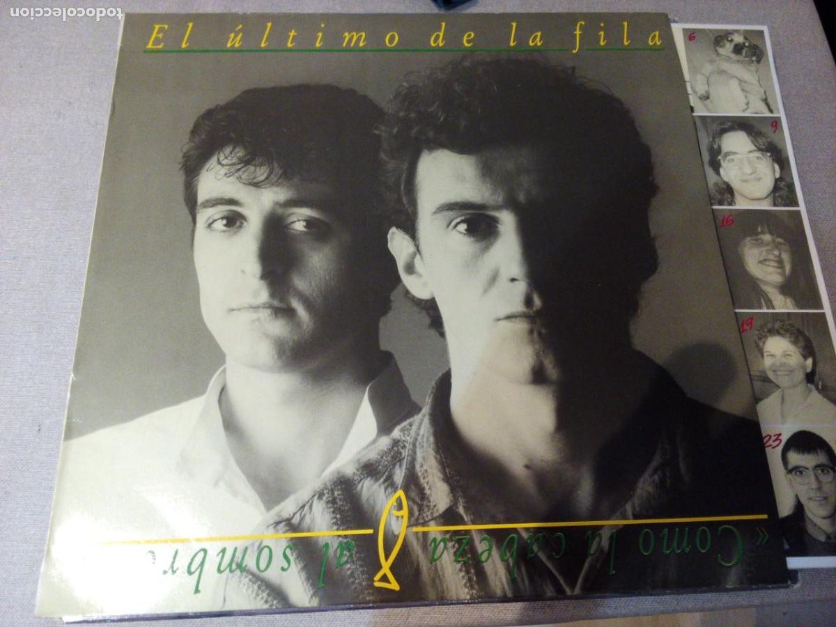 Discos de vinilo: EL ULTIMO DE LA FILA COMO LA CABEZA AL SOMBRERO LP 1988 CON INSERTO