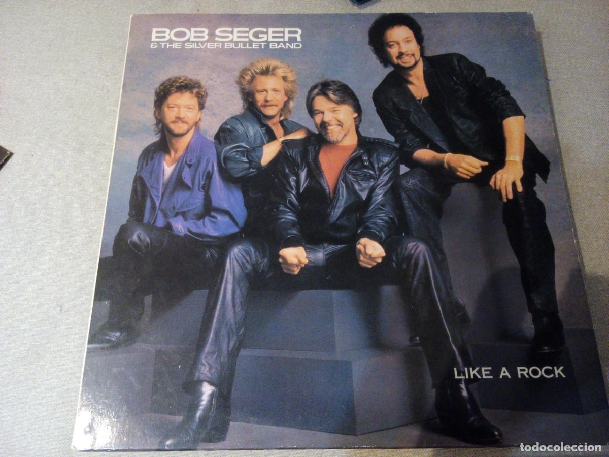 Discos de vinilo: BOB SEGER LIKE A ROCK LP SPAIN 1986 CON LETRAS