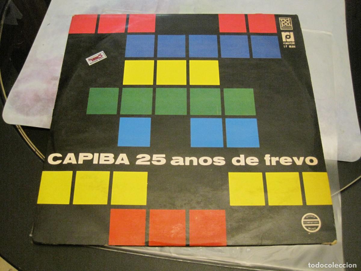 Discos de vinilo: CAPIBA - 25 ANOS DE FREVO - CANTA CLAUDIONOR GERMANO SELLO PASSARELA ED. 1975 BRASIL.