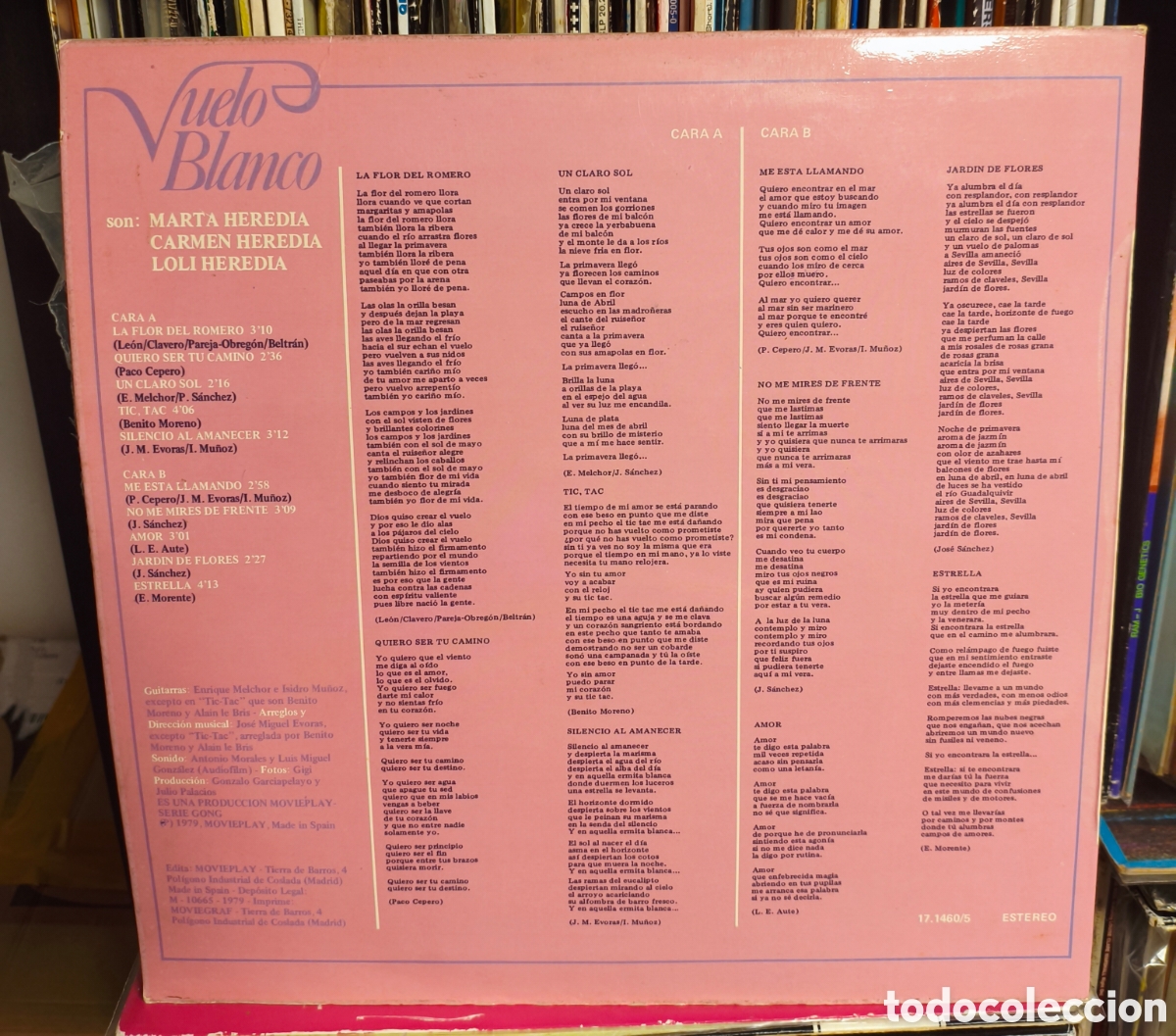 Discos de vinilo: Vuelo Blanco Vuelo Blanco LP - Foto 2