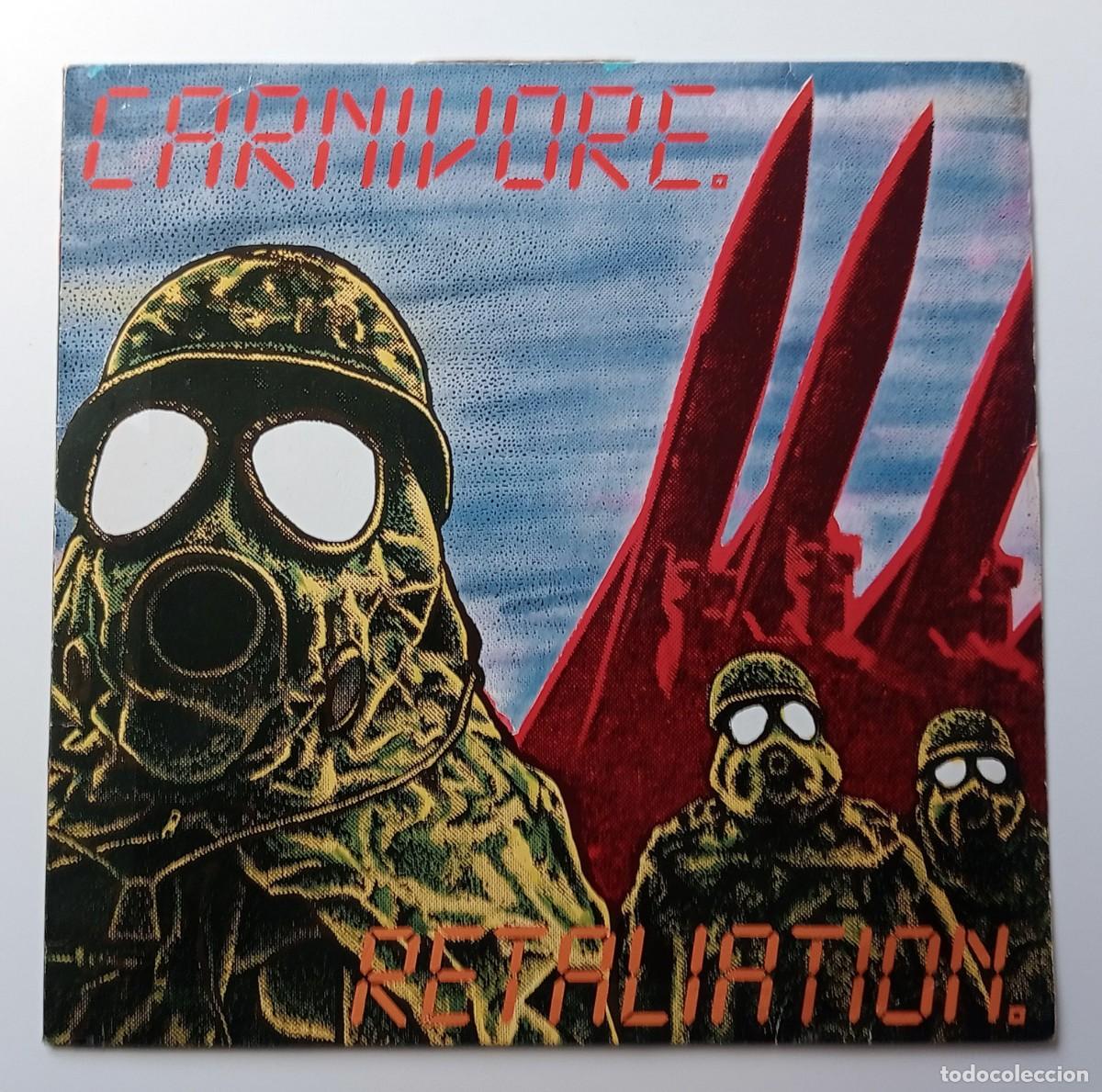 Discos de vinilo: LP CARNIVORE - RETALIATION - Foto 1