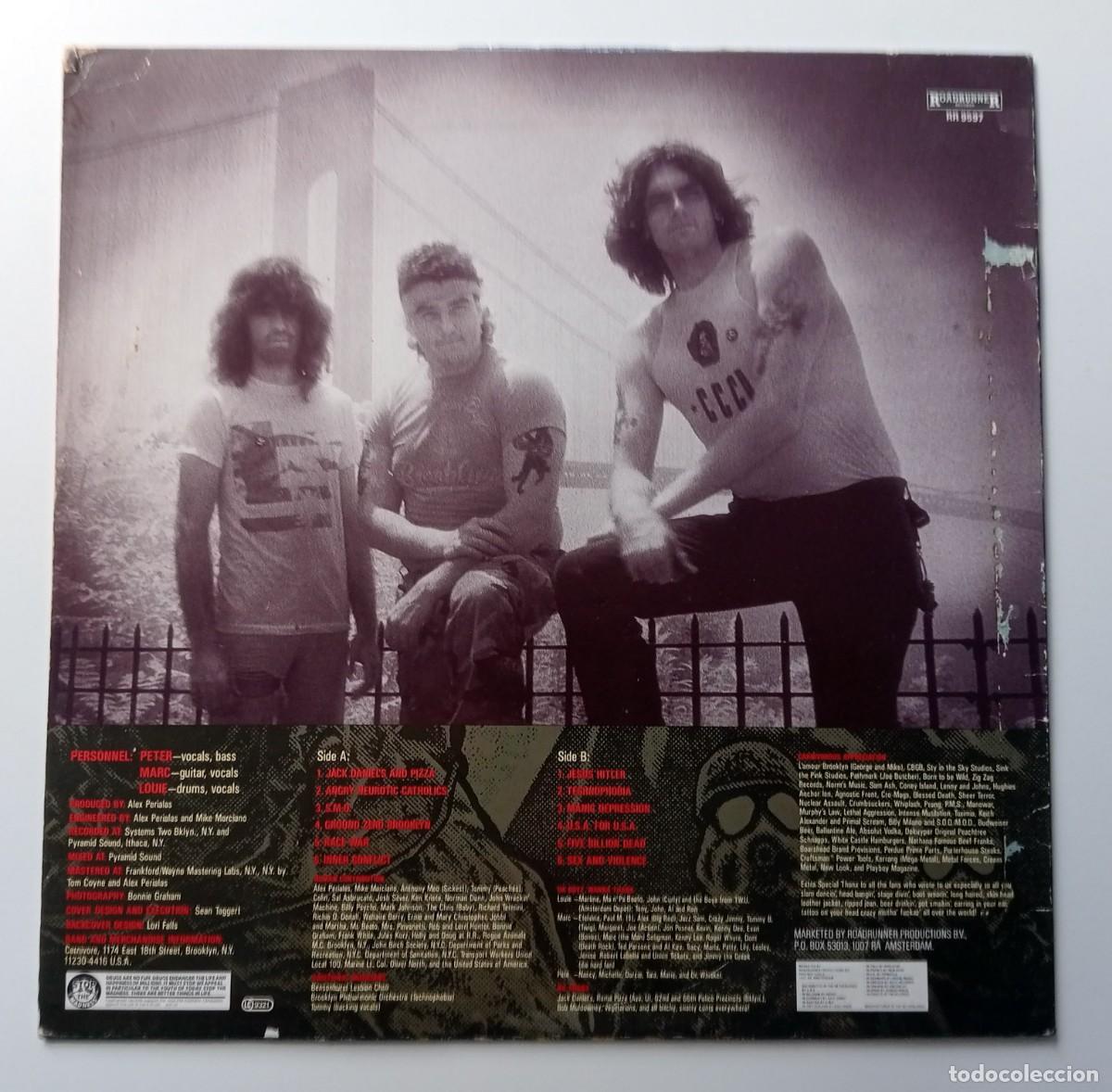 Discos de vinilo: LP CARNIVORE - RETALIATION - Foto 2