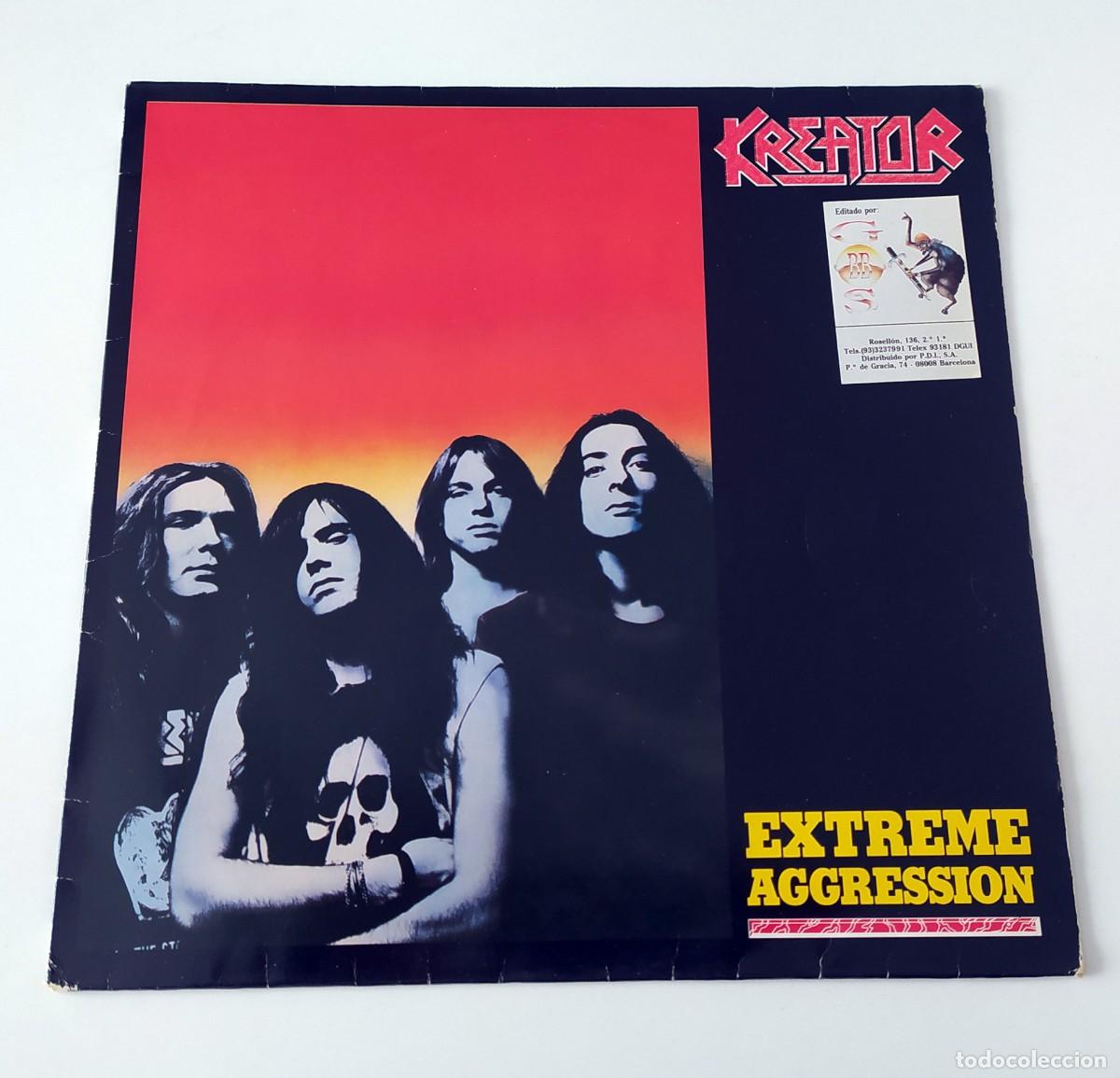 Discos de vinil: LP KREATOR - EXTREME AGGRESSION