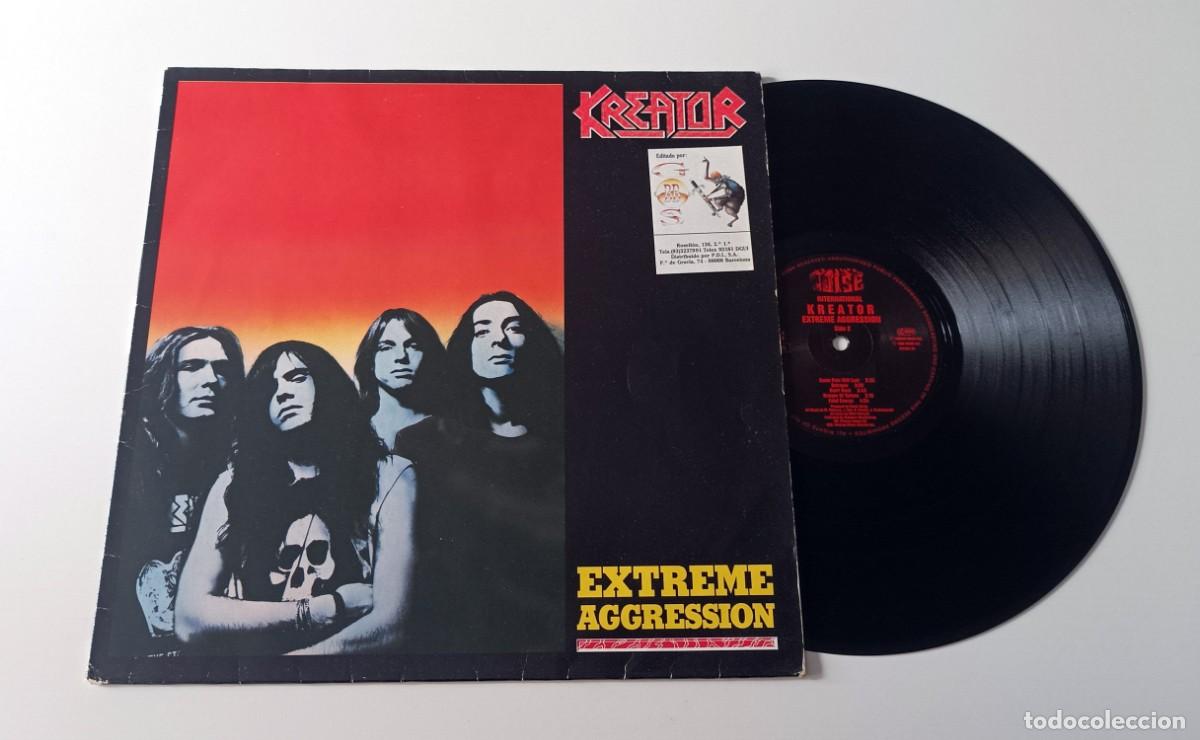 Discos de vinilo: LP KREATOR - EXTREME AGGRESSION - Foto 3