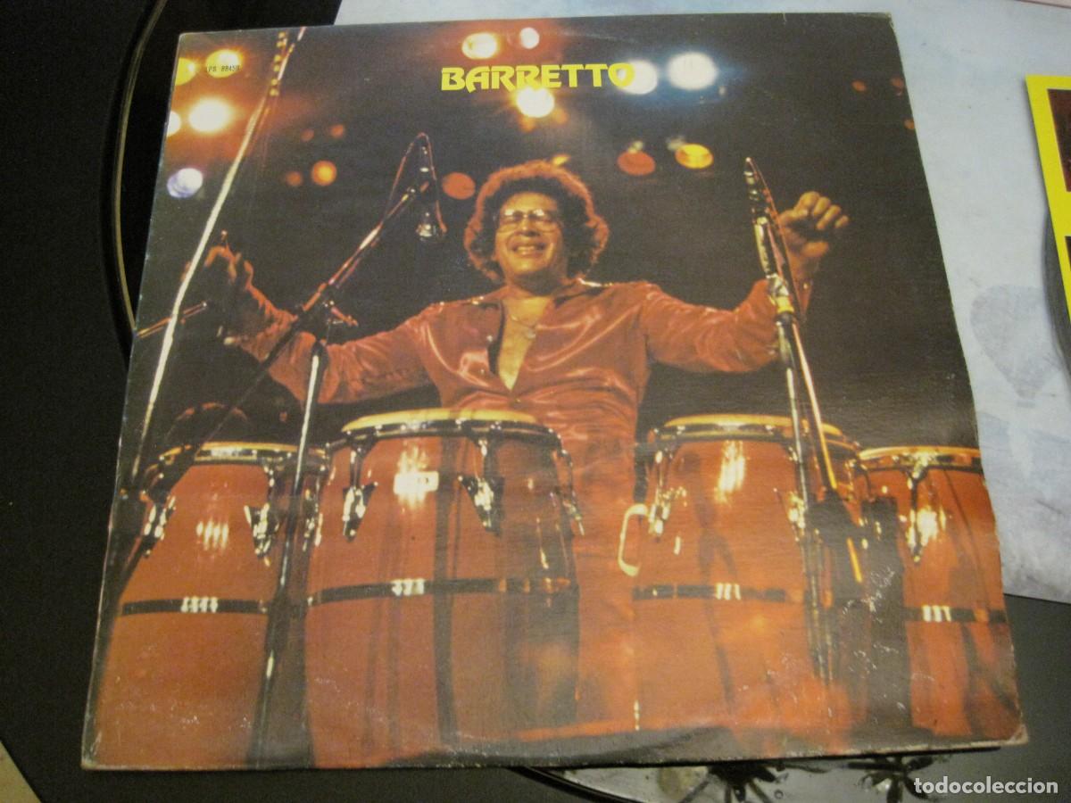 Discos de vinilo: RAY BARRETTO - BARRETTO - SELLO FANIA 1975 EDICI&Oacute;N USA.