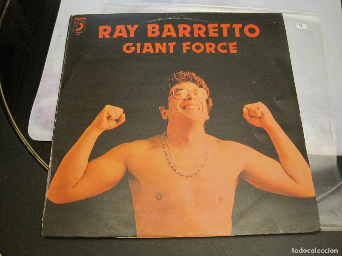 Discos de vinilo: RAY BARRETTO - GIANT FORCE SELLO DISCOPHON 1981 ESPA&Ntilde;A.