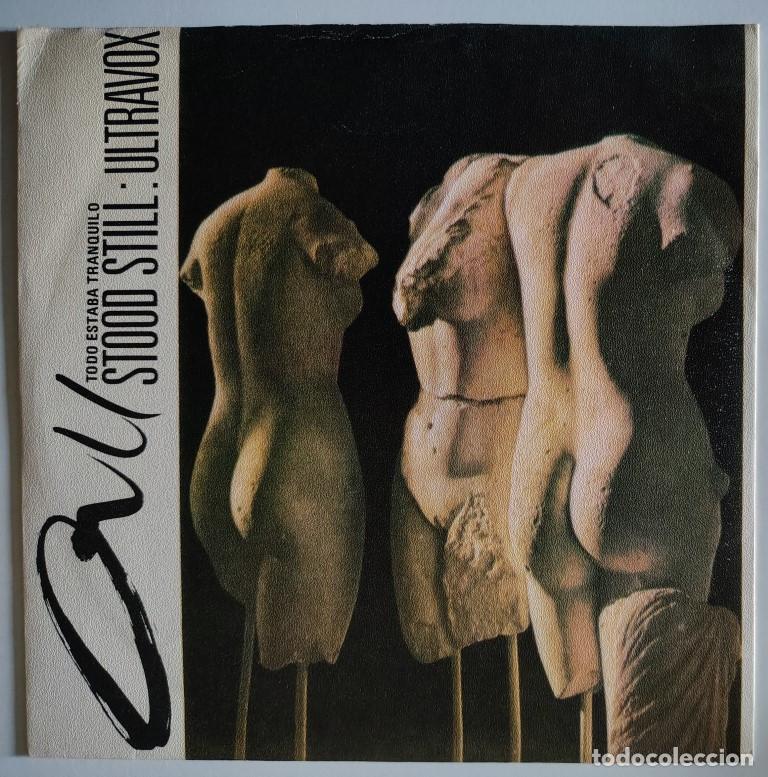 Discos de vinilo: Ultravox. All stood still/ Alles Klar. Chrysalis, Spain 1981 single como nuevo