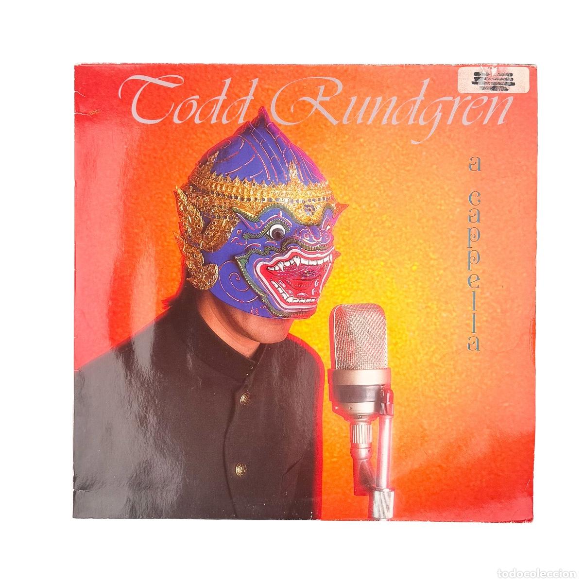 Discos de vinilo: LP. Todd Rundgren. A Cappella (VG+/G)