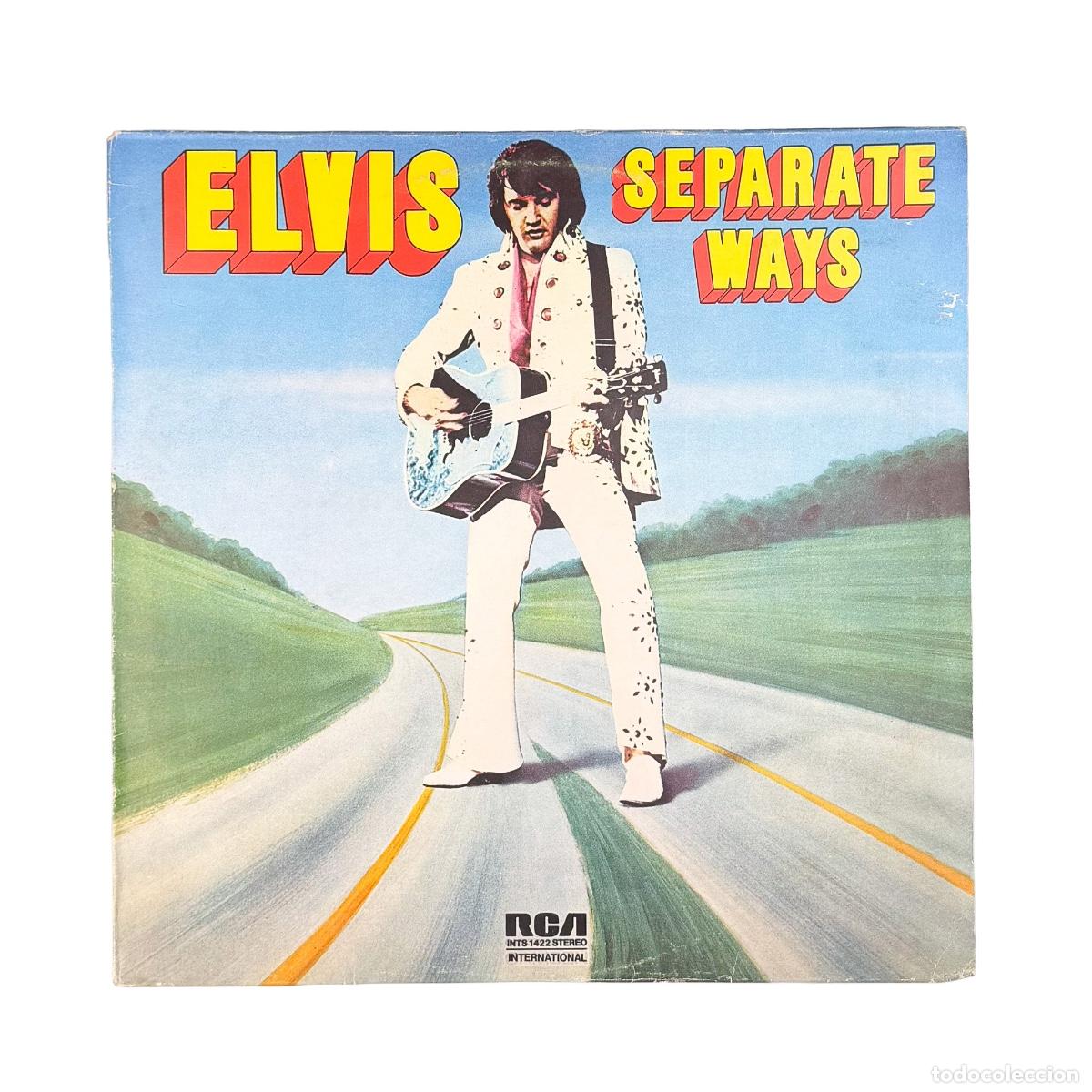 Discos de vinilo: LP. Elvis Presley. Separate Ways (VG/VG)
