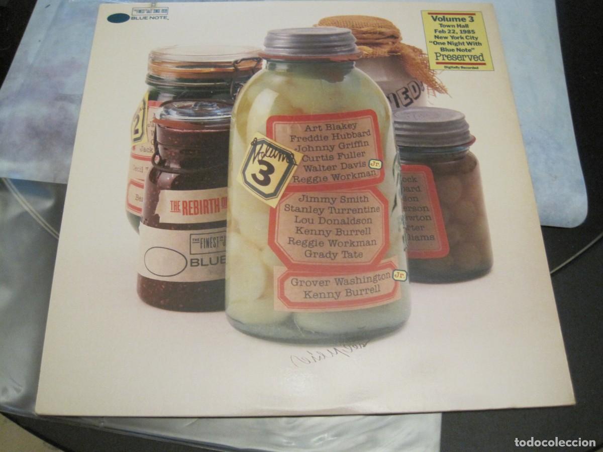 Discos de vinilo: ONE NIGHT WITH BLUE NOTE VOL.3 SELLO BLUE NOTE 1985 EDICI&Oacute;N USA. EXCELENTE ESTADO.