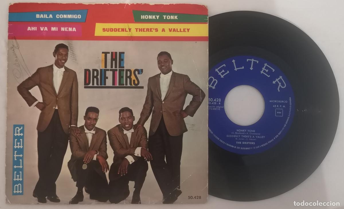Discos de vinilo: DISCO VINILO THE DRIFTER'S AH&Iacute; VA MI NENA SINGLE 1961