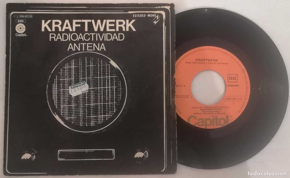 Discos de vinilo: DISCO VINILO KRAFTWERK RADIOACTIVIDAD SINGLE 1976