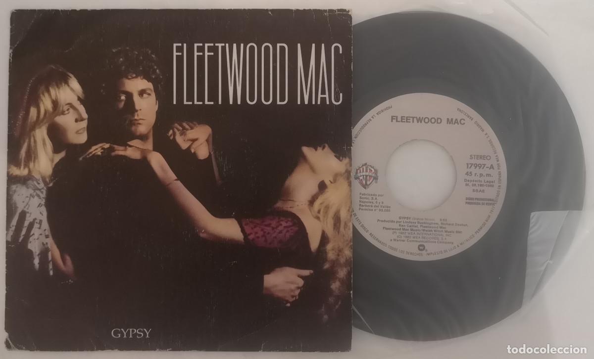 Discos de vinilo: DISCO VINILO FLEETWOOD MAC GYPSY SINGLE 1982 PROMO &iexcl;DISCO PERFECTO!