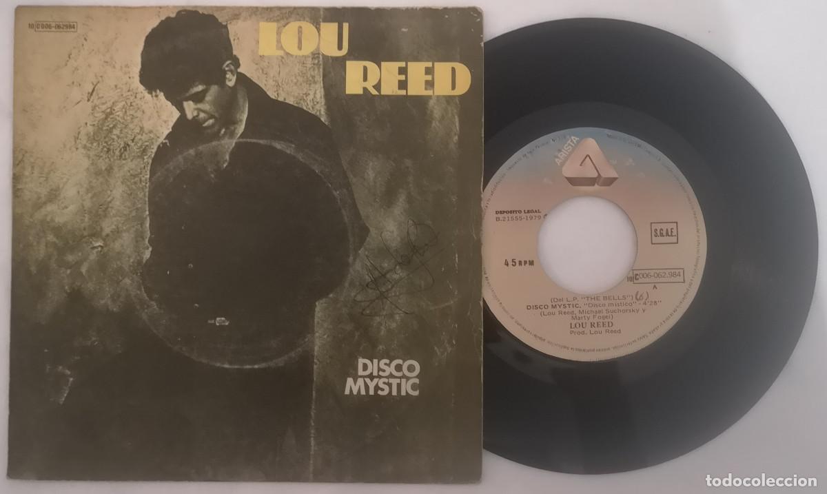 Discos de vinilo: DISCO VINILO LOU REED DISCO MYSTIC SINGLE 1979