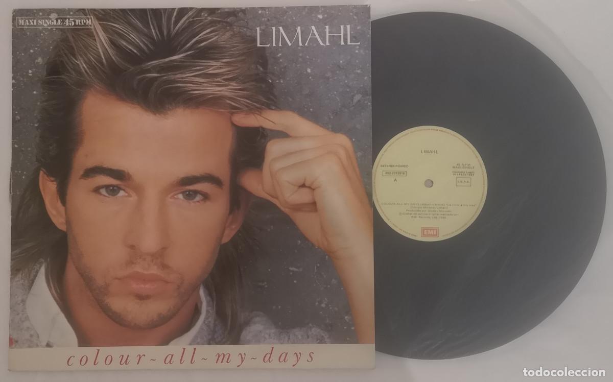 Discos de vinilo: DISCO VINILO LIMAHL COLOUR ALL MY DAYS MAXI SINGLE 1985