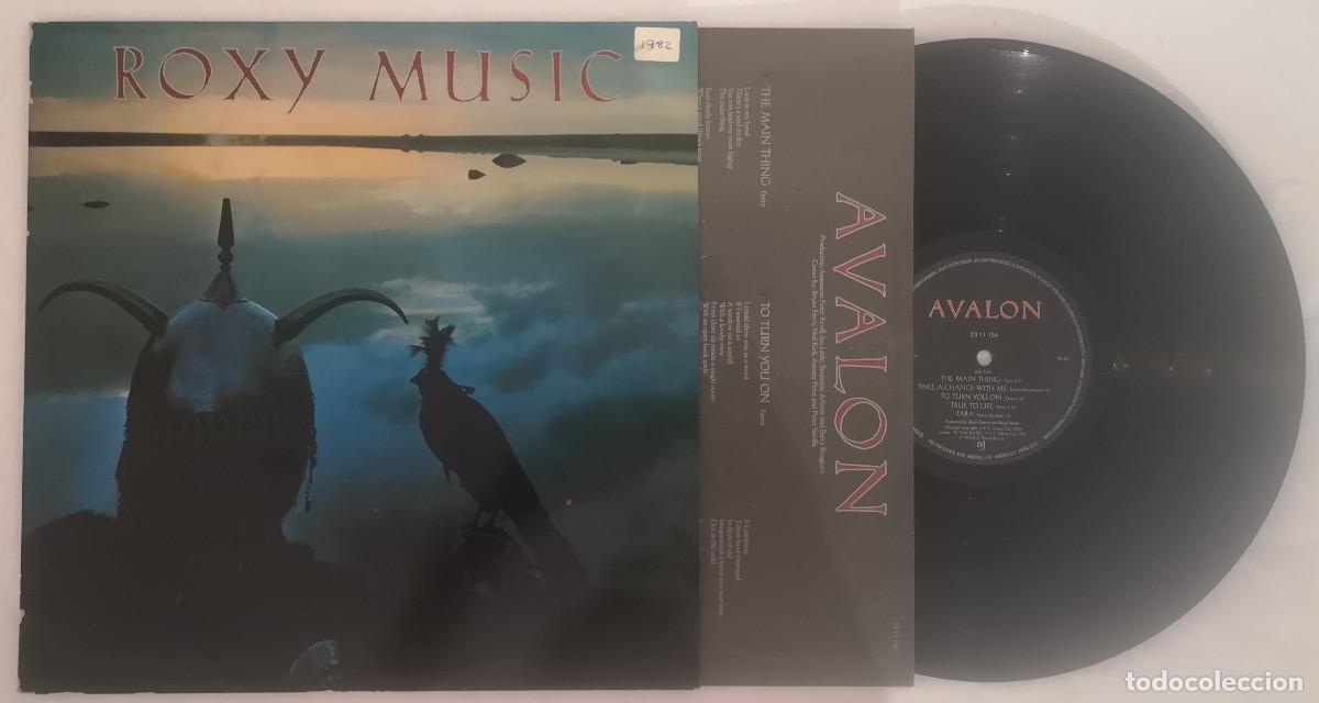 Discos de vinilo: DISCO VINILO ROXY MUSIC AVALON LP 1982 &iexcl;DISCO IMPECABLE!