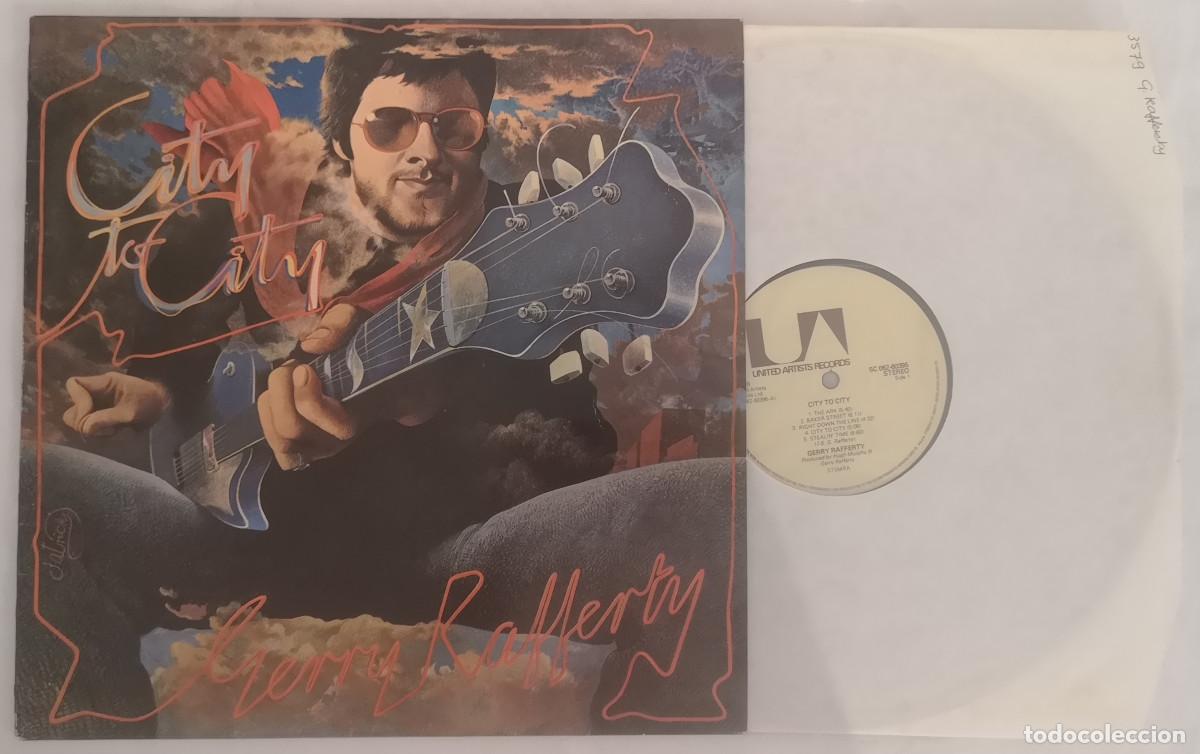 Discos de vinilo: DISCO VINILO GERRY RAFFERTY CITY TO CITY LP 1978 &iexcl;DISCO IMPECABLE!
