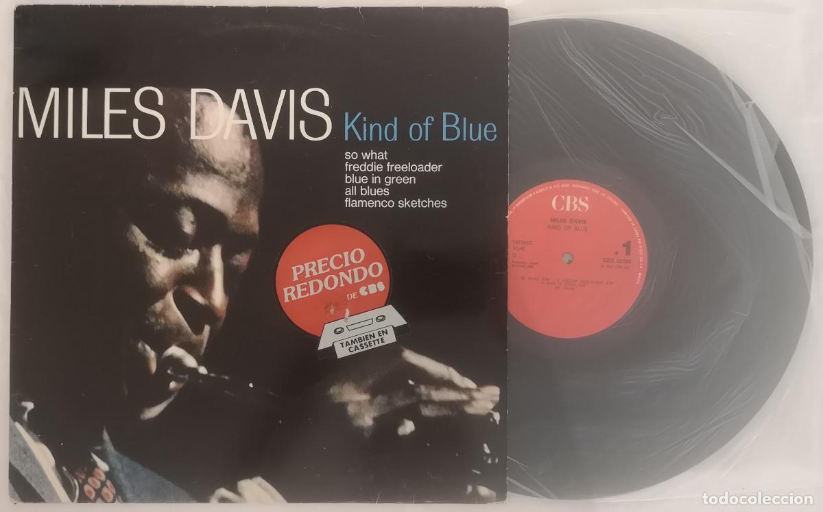 Discos de vinilo: DISCO VINILO MILES DAVIS KIND OF BLUE LP 1985 &iexcl;DISCO IMPECABLE!