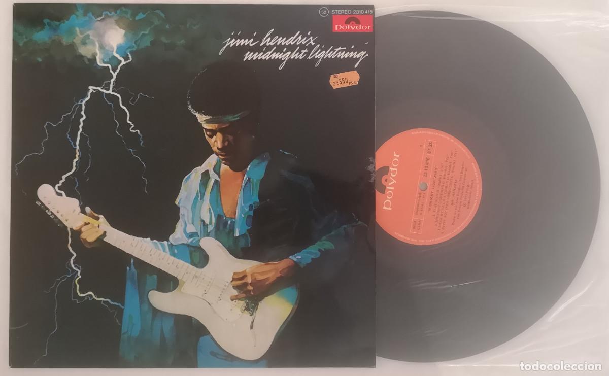 Discos de vinilo: DISCO VINILO JIMI HENDRIX MIDNIGHT LIGHTNING LP 1975