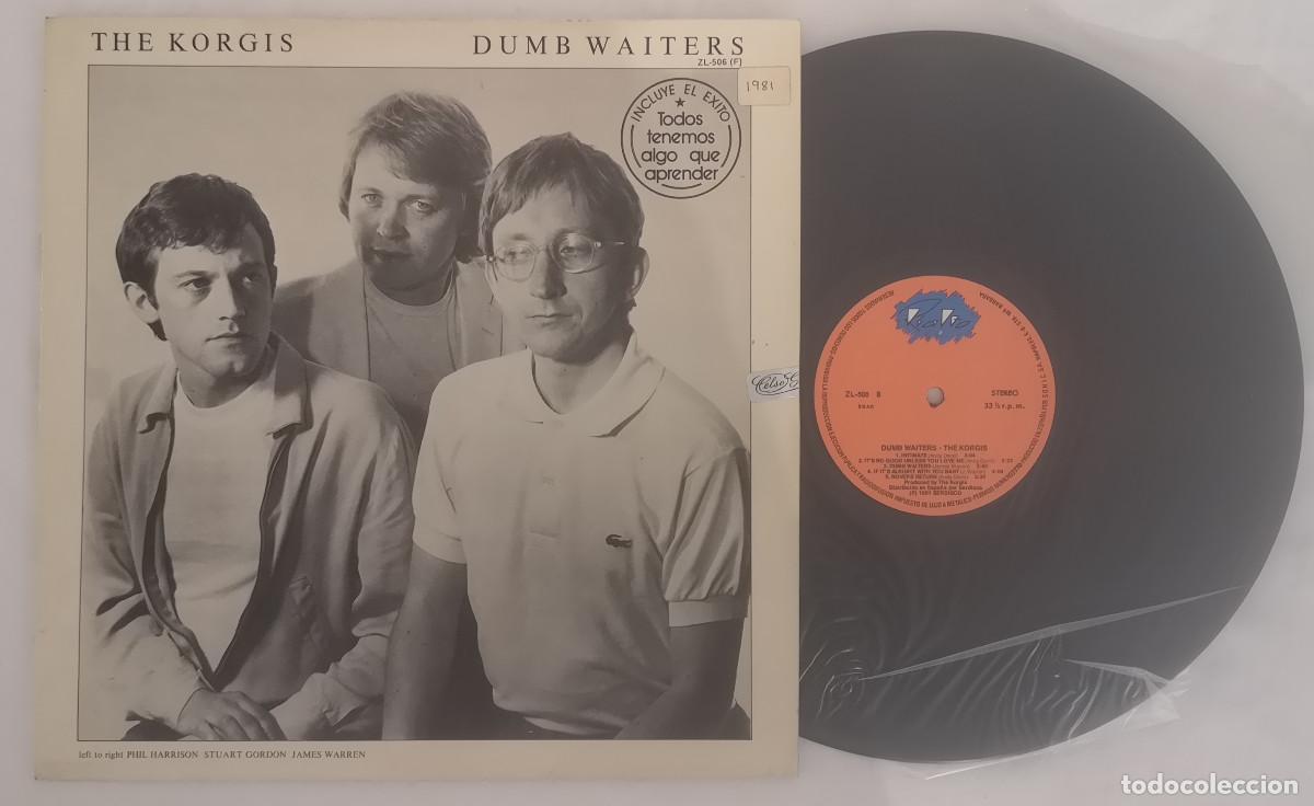 Discos de vinilo: DISCO VINILO THE KORGIS DUMB WAITERS LP 1981 &iexcl;DISCO IMPECABLE!