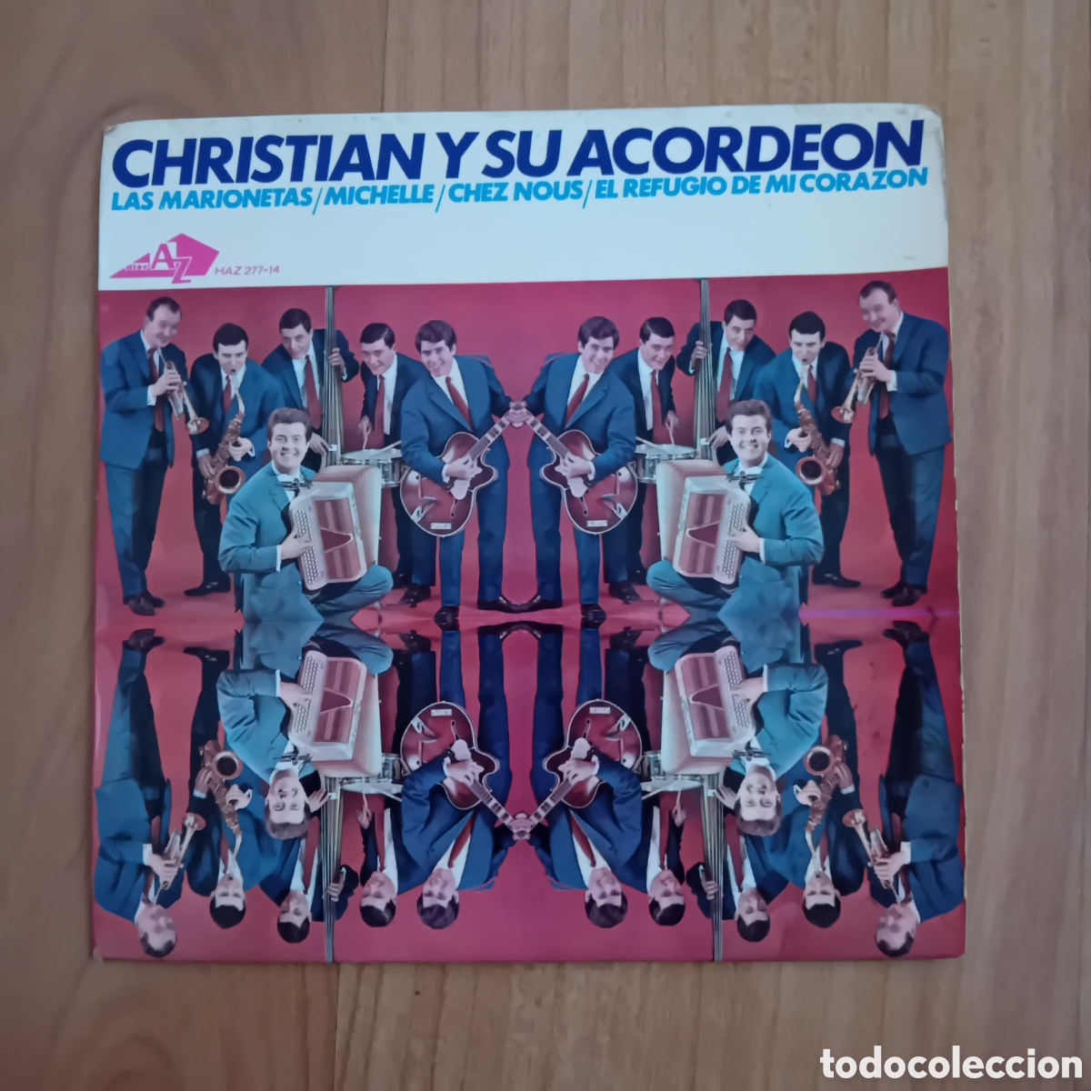 Discos de vinilo: CHRISTIAN Y SU ACORDE&Oacute;N. LAS MARIONETAS - Foto 1