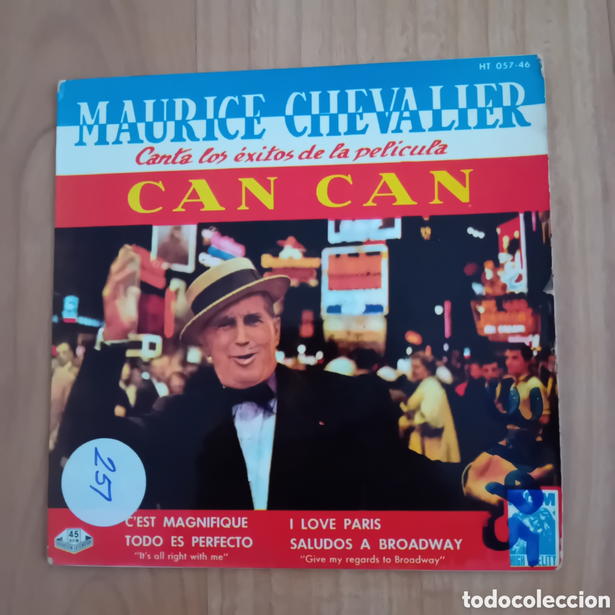 Discos de vinilo: MAURICE CHEVALIER. BSO CAN CAN. CEST MAGNIFIQUE - Foto 1