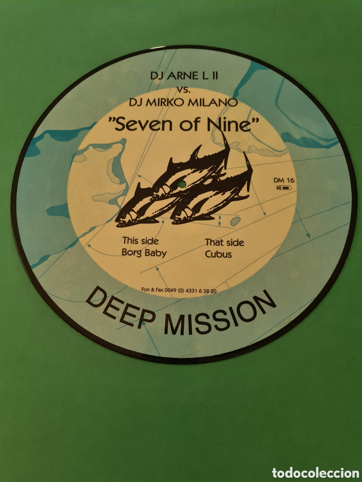Discos de vinilo: Vinilo de edici&oacute;n especial/ DEEP MISSION. - Foto 2