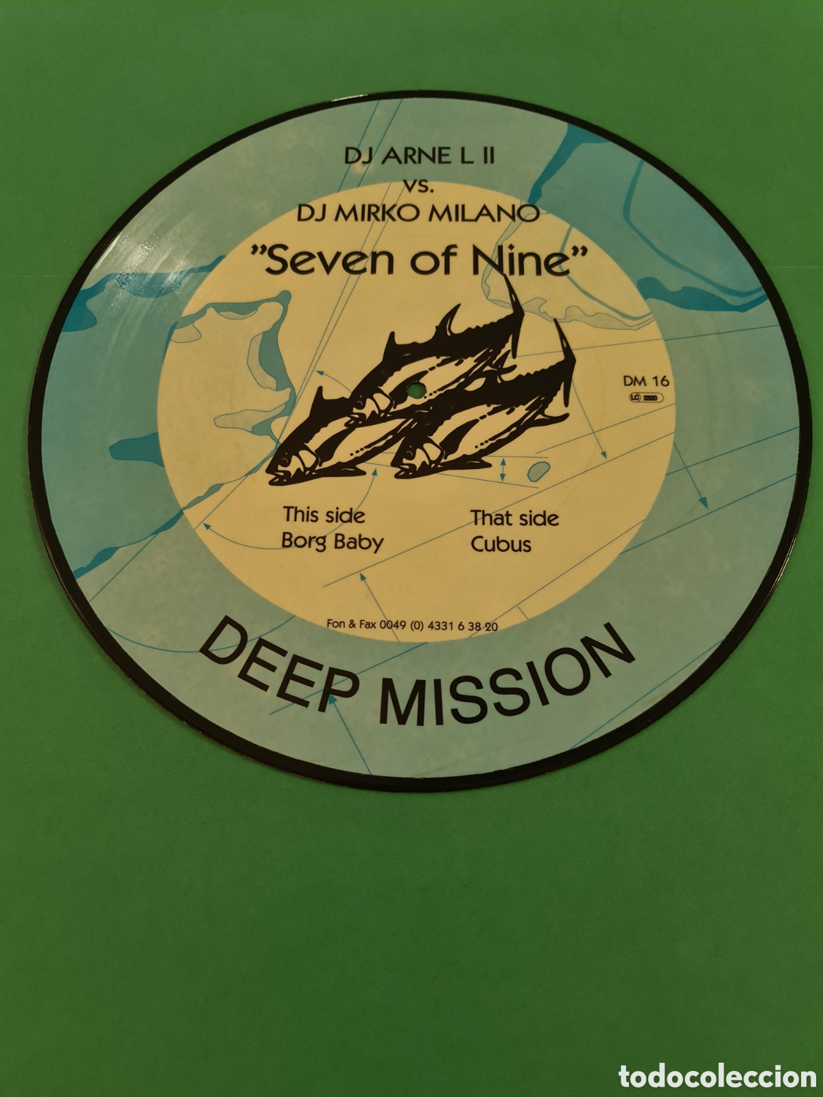 Discos de vinilo: Vinilo de edici&oacute;n especial/ DEEP MISSION. - Foto 3