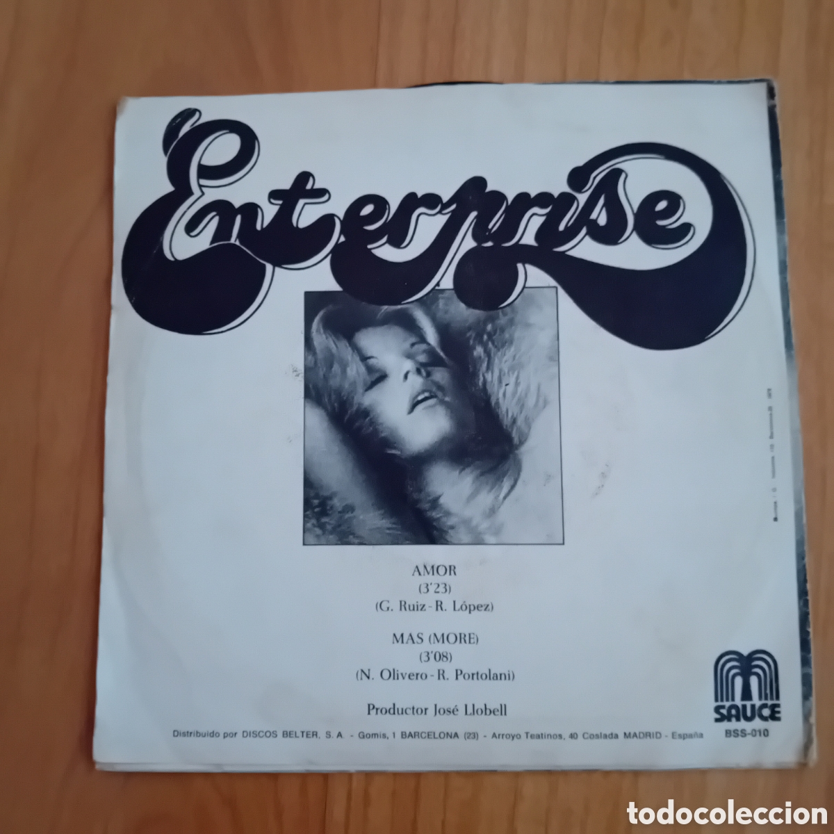 Discos de vinilo: ENTERPRISE. AMOR. MORE - Foto 2