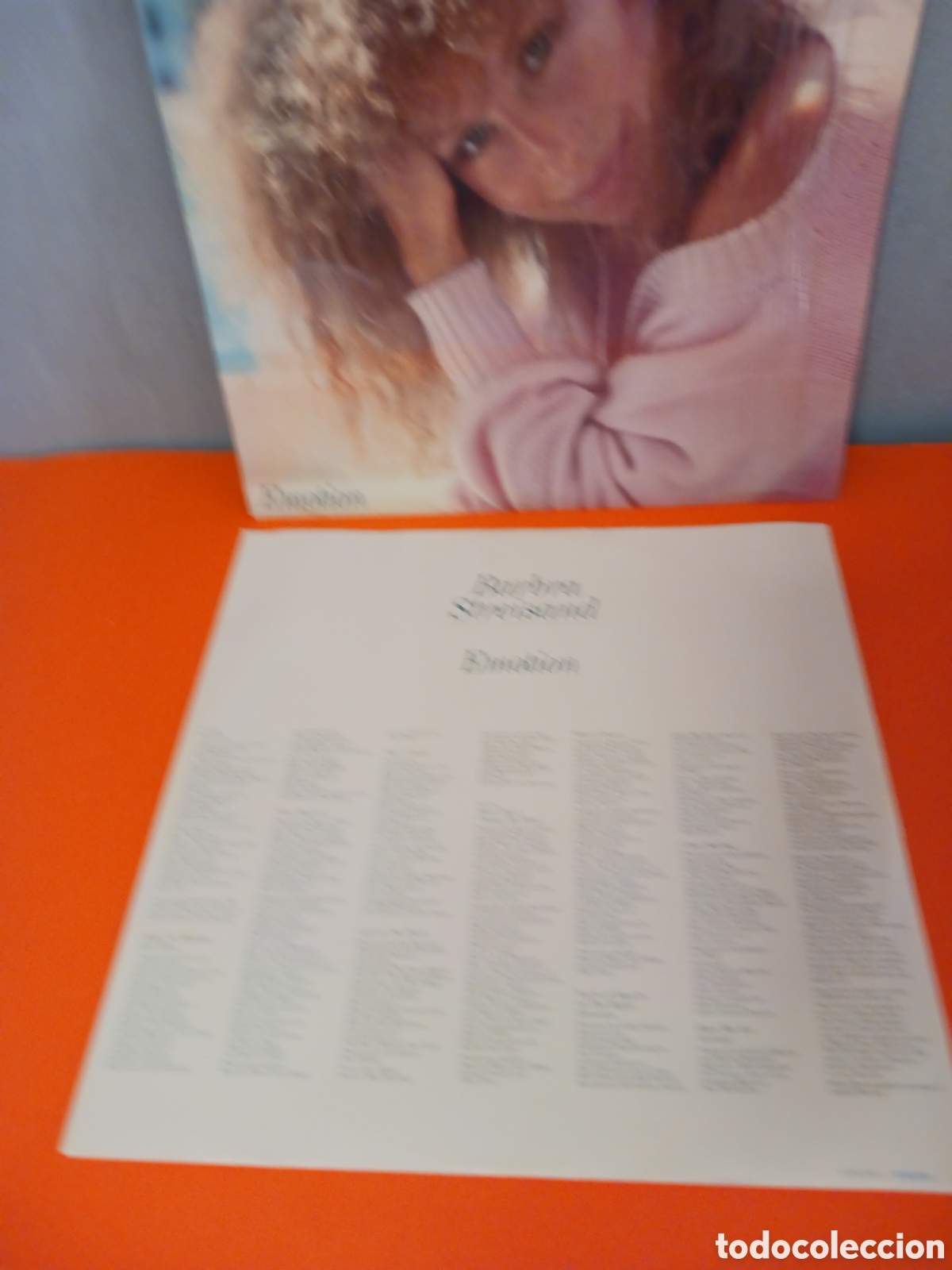 Discos de vinilo: LP, BARBRA. EMOTION. FUNCIONA. - Foto 3
