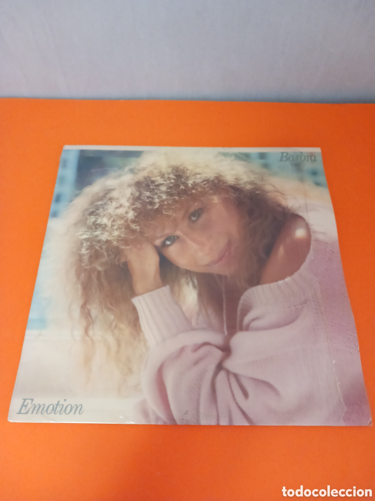 Discos de vinilo: LP, BARBRA. EMOTION. FUNCIONA. - Foto 1