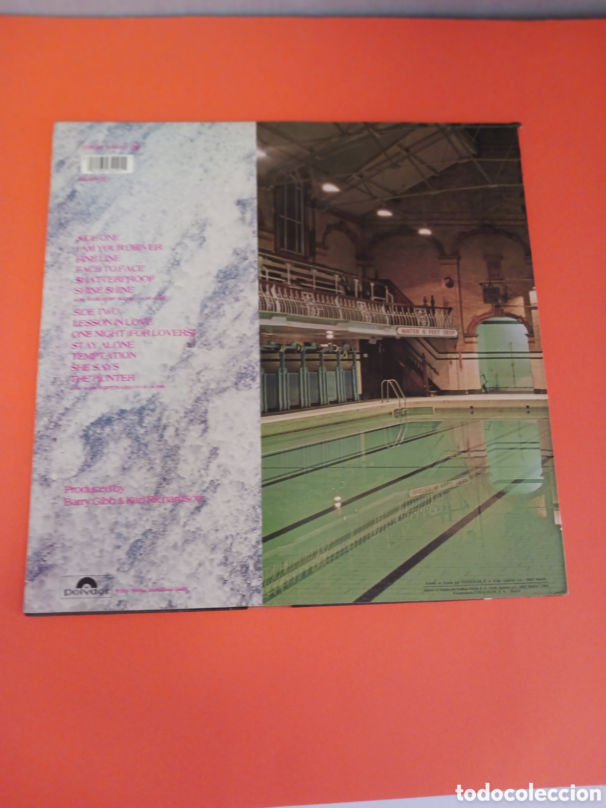 Discos de vinilo: LP Barry Gibb, Non Voyager. FUNCIONA. - Foto 9