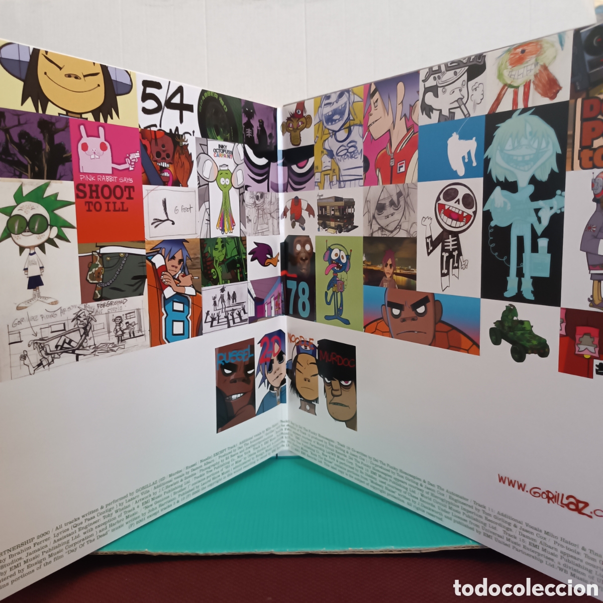 Discos de vinilo: GORILLAZ. GORILLAZ. 2001. GATEFOLD. NUEVO. UNICO. - Foto 3
